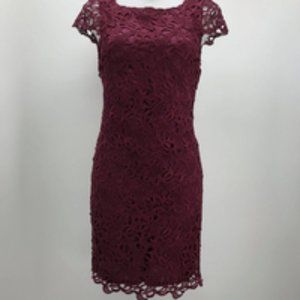 Alice + Olivia Purple Lace Dress 4